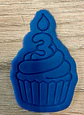 Molde cupcakes con numero 3 - Miniatura 2