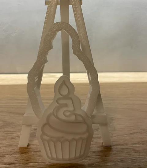 Molde cupcakes con numero 5