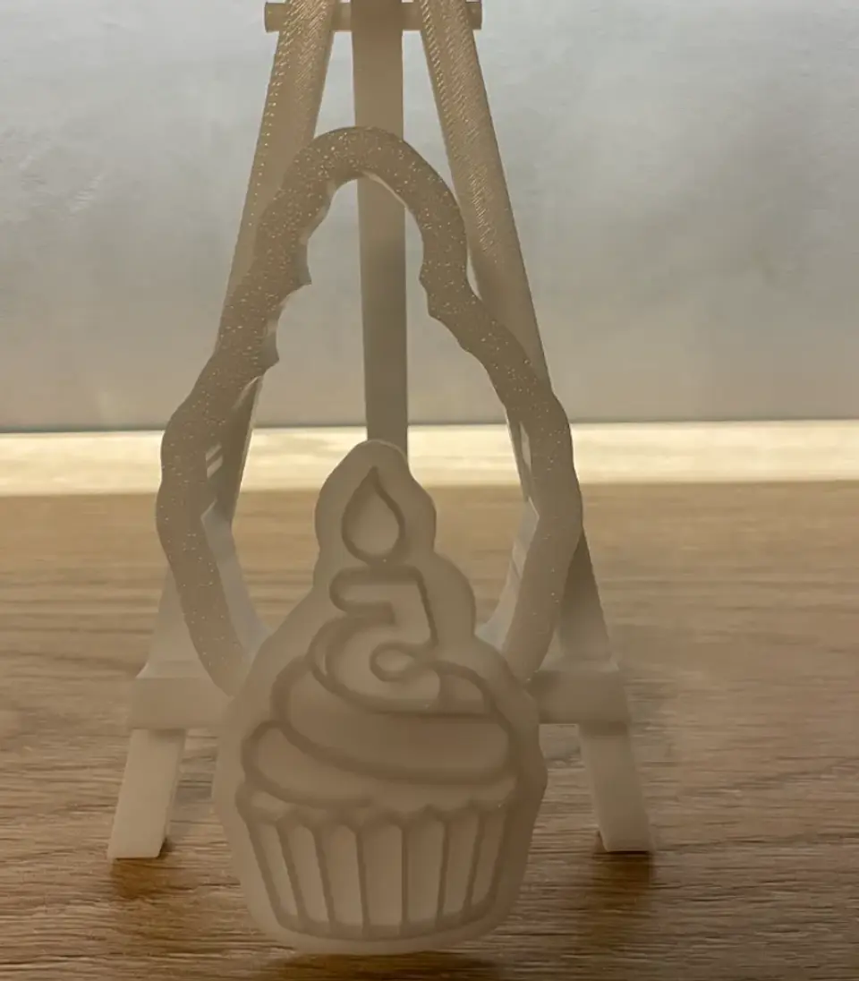 Molde cupcakes con numero 5 1