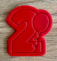 Molde numero 2 con globo - Miniatura 2
