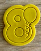 Molde numero 8 con globo - Miniatura 2