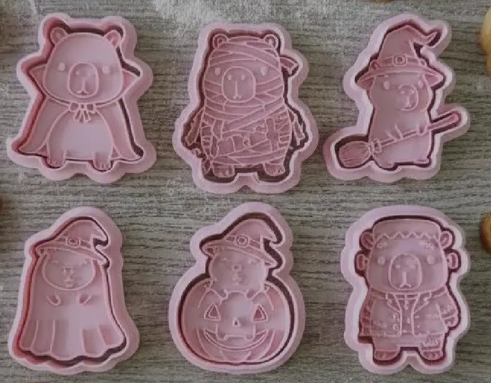 Set halloween capibara 1