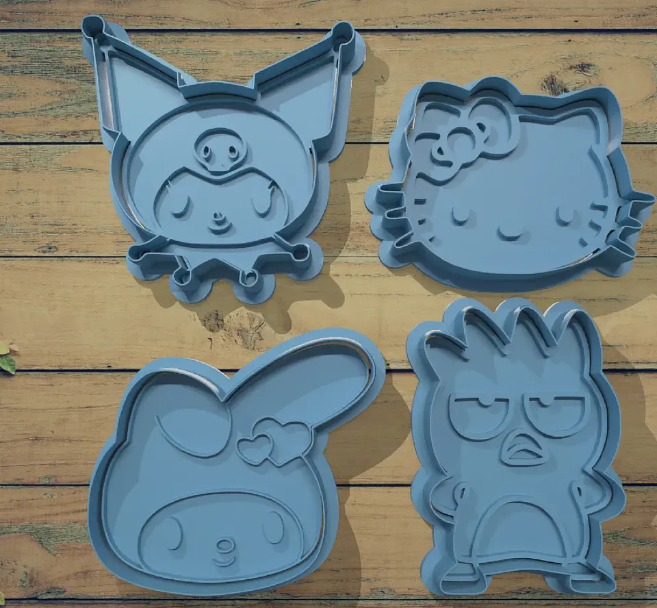 Set hello kitty y sus amigos 5