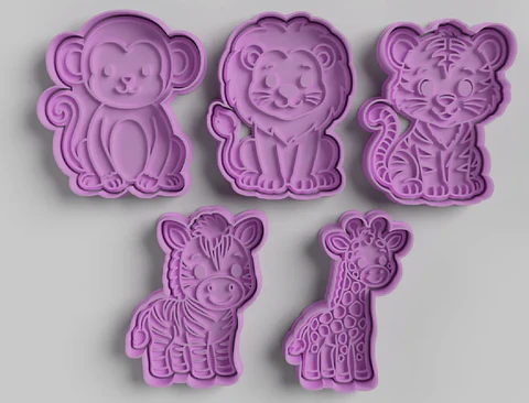Set Animales de la selva 2