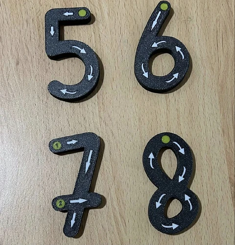 Aprendiendo a escribir numeros