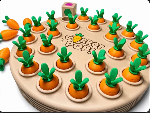 Carrot  Pop juego de memoria