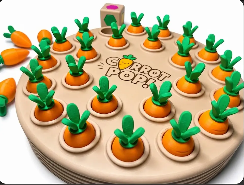 Carrot  Pop juego de memoria 1