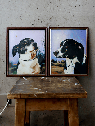 Par de Prints enmarcados 