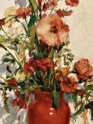 Estas flores me recordaron a ella