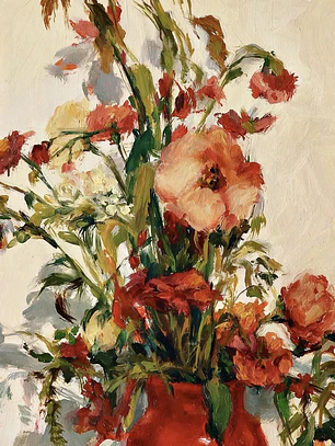 Estas flores me recordaron a ella