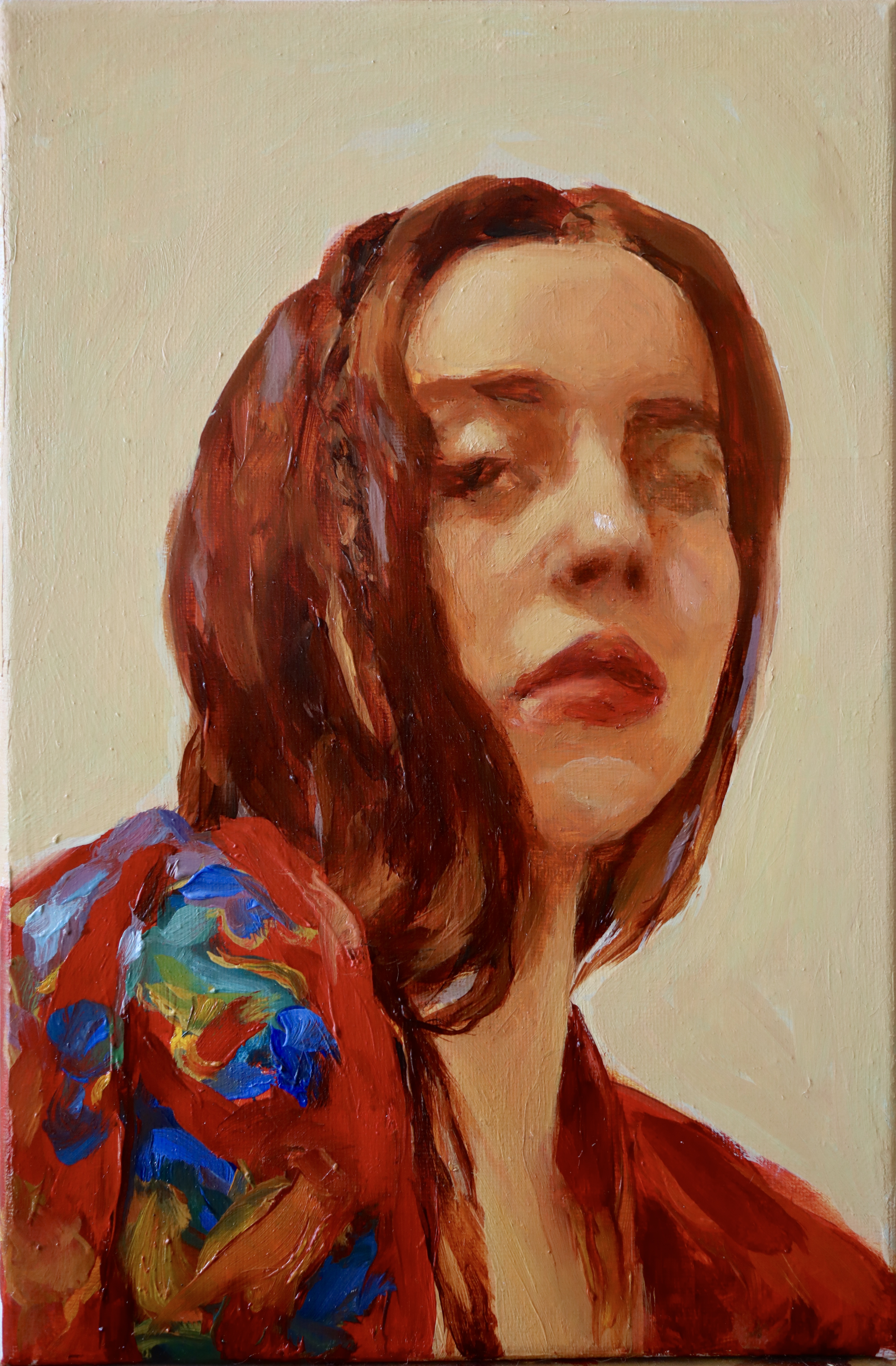 Autorretrato con pelo mojado 1