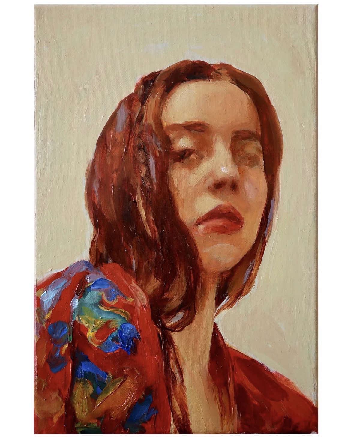 Autorretrato con pelo mojado 2