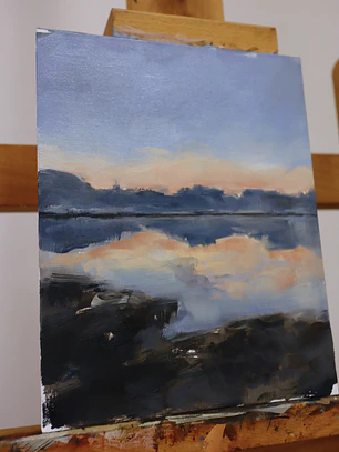 Última luz sobre el río
