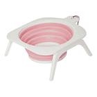Plato Bowl Cuenco Portable Retráctil Perro Mascotas 2