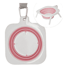 Plato Bowl Cuenco Portable Retráctil Perro Mascotas 3