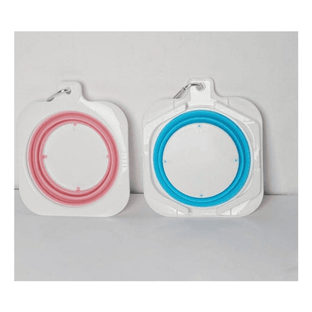 Plato Bowl Cuenco Portable Retráctil Perro Mascotas 6