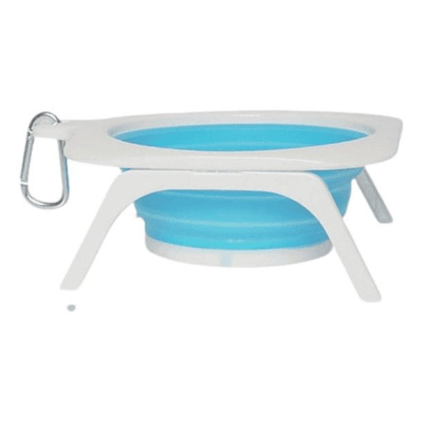 Plato Bowl Cuenco Portable Retráctil Perro Mascotas 8