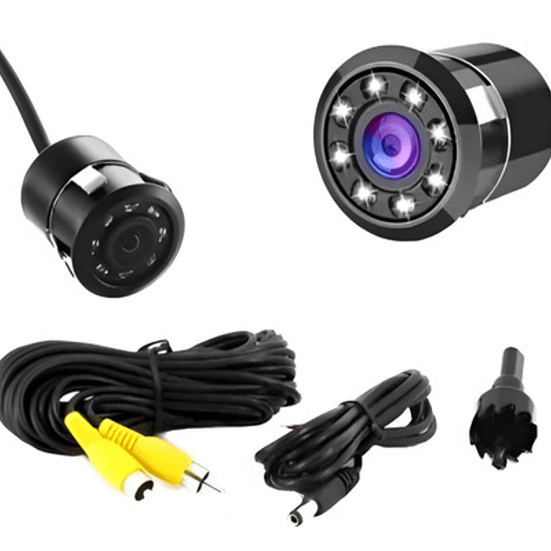 Cámara De Retroceso Para Auto Infrarroja Nocturna/185h