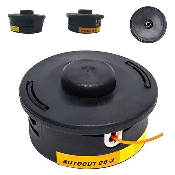 Cabezal Porta Nylon Trimmer Para Desmalezadora 10mx 1.25mm