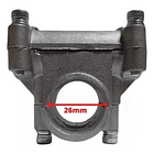 Abrazadera Soporte Manillar Desmalezadoras 33 / 43 / 52 Cc 2