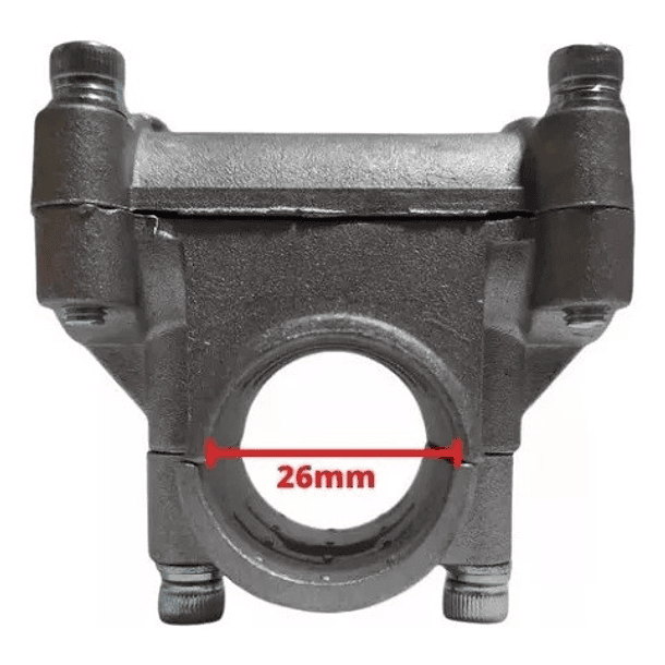 Abrazadera Soporte Manillar Desmalezadoras 33 / 43 / 52 Cc 2