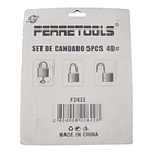 Set De Candados 5pcs  40mm Ferretols 2