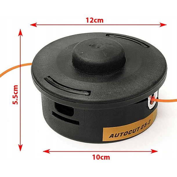 Cabezal Desmalezadora Compatible Stihl Fs55 Fs85 Fs120 Fs250 Negro 4