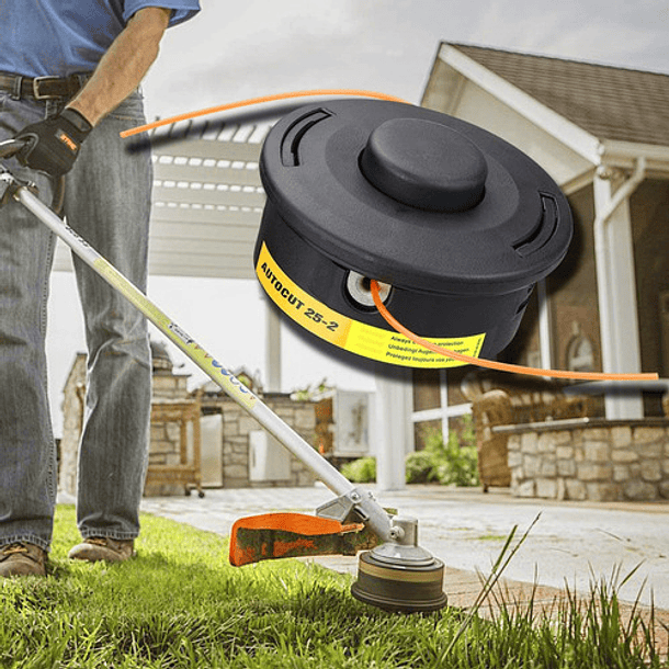 Cabezal Desmalezadora Compatible Stihl Fs55 Fs85 Fs120 Fs250 Negro 5