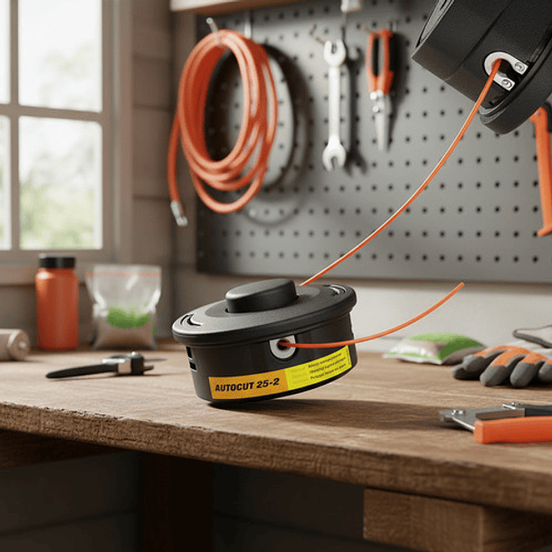 Cabezal Desmalezadora Compatible Stihl Fs55 Fs85 Fs120 Fs250 Negro 8