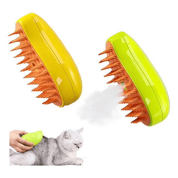 Cepillo De Vapor 3 En 1 Para Gatos 1
