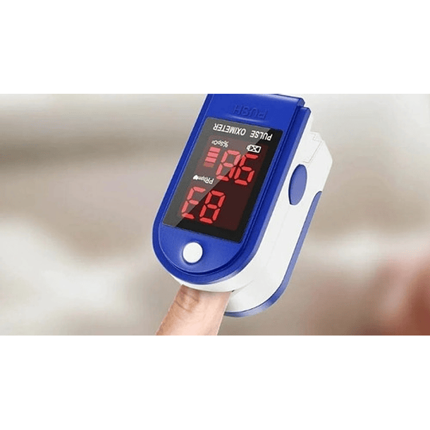 Oxímetro De Pulso Saturómetro Saturación De Oxigeno Dedo 2