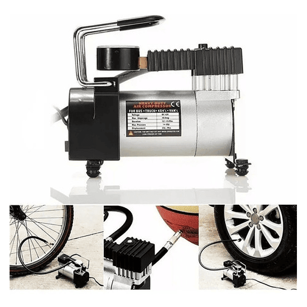 Compresor De Aire Calgary 150 Psi Para Vehículos 215144 Color Plateado - 213001 Frecuencia 150psi-213001 C44 2