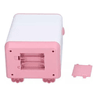 Alcancía Gato Ahorro Automática Contraseña Huella Y Sonido Color Rosa Animales 7