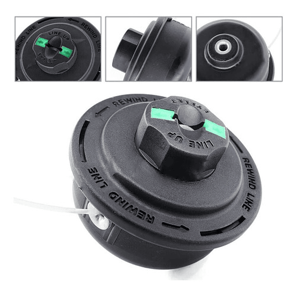 Cabeza De Podadora De Césped Medida De Rosca M8-1.25 1