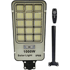 Foco Solar 1000 Watt Alumbrado Exterior Con Poste Y 420 Led 8