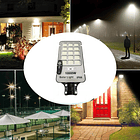 Foco Solar 1000 Watt Alumbrado Exterior Con Poste Y 420 Led 11