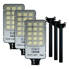 Pack X3 Focos Solares 1000w Potentes Foco Exterior Led Carca 1
