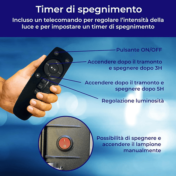 Foco Solar 1200w Potente Luz Led Exterior + Soporte 4