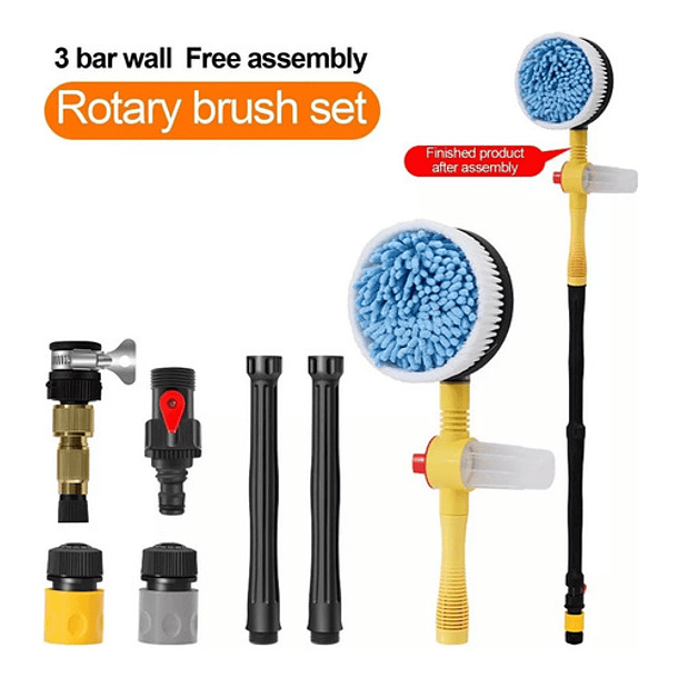 Cepillo Rotatorio Lava Auto Rotatorio 360° Para Automóviles 6