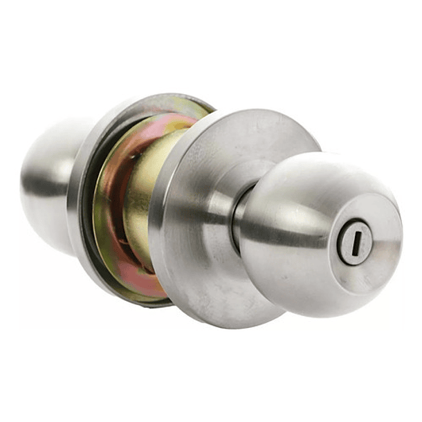 Chapa Pomo Interior Baño Sin Llave 2