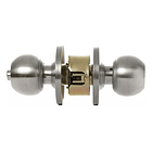 Chapa Pomo Interior Baño Sin Llave 4