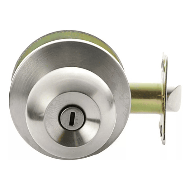 Chapa Pomo Interior Baño Sin Llave 5