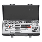 Juego De Dados 1/2 10-32 Mm Hexagonal 24 Pzs. Force 4243-5 2