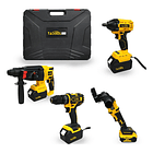 Set De Herramientas Inalámbrica Con Maleta 98 V 4 Baterías 1