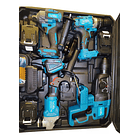 Set De Herramientas Inalámbrica Con Maleta 98 V 4 Baterías 7