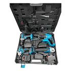 Set De Herramientas Inalámbrica Con Maleta 98 V 4 Baterías 12