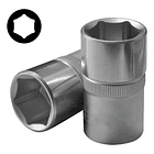 Juego De Dados Hexagonales 1/2`` 10-32mm (4223), Force Negro 5