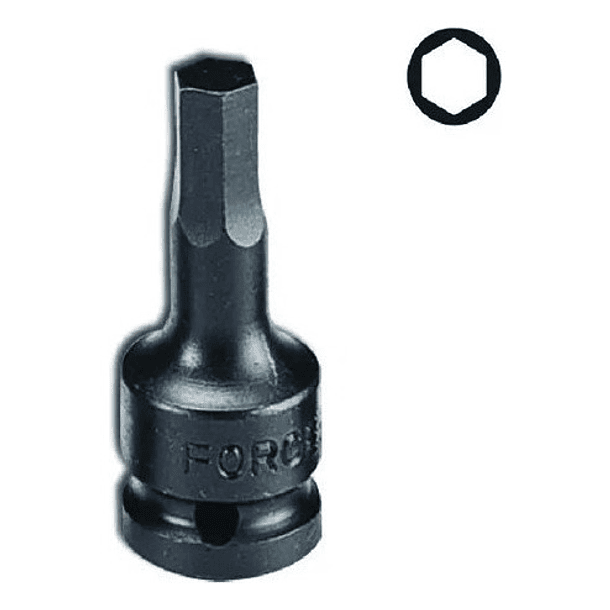 Juego Dados []1/2 Impacto Allen 4-14mm 7 Pzs (4077), Force Negro 3