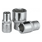 Juego De Dados 1/4 4-14mm De 19 Pzas. Force 2203-5 Gris 3