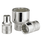 Juego Dados Polig 1/2'' De 5/16'' A 1.1/4'' (4243s-9) Force Color 4243s-9 4